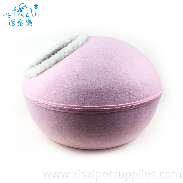 New design indoor pet dog bed,warm wool felt pet beds
